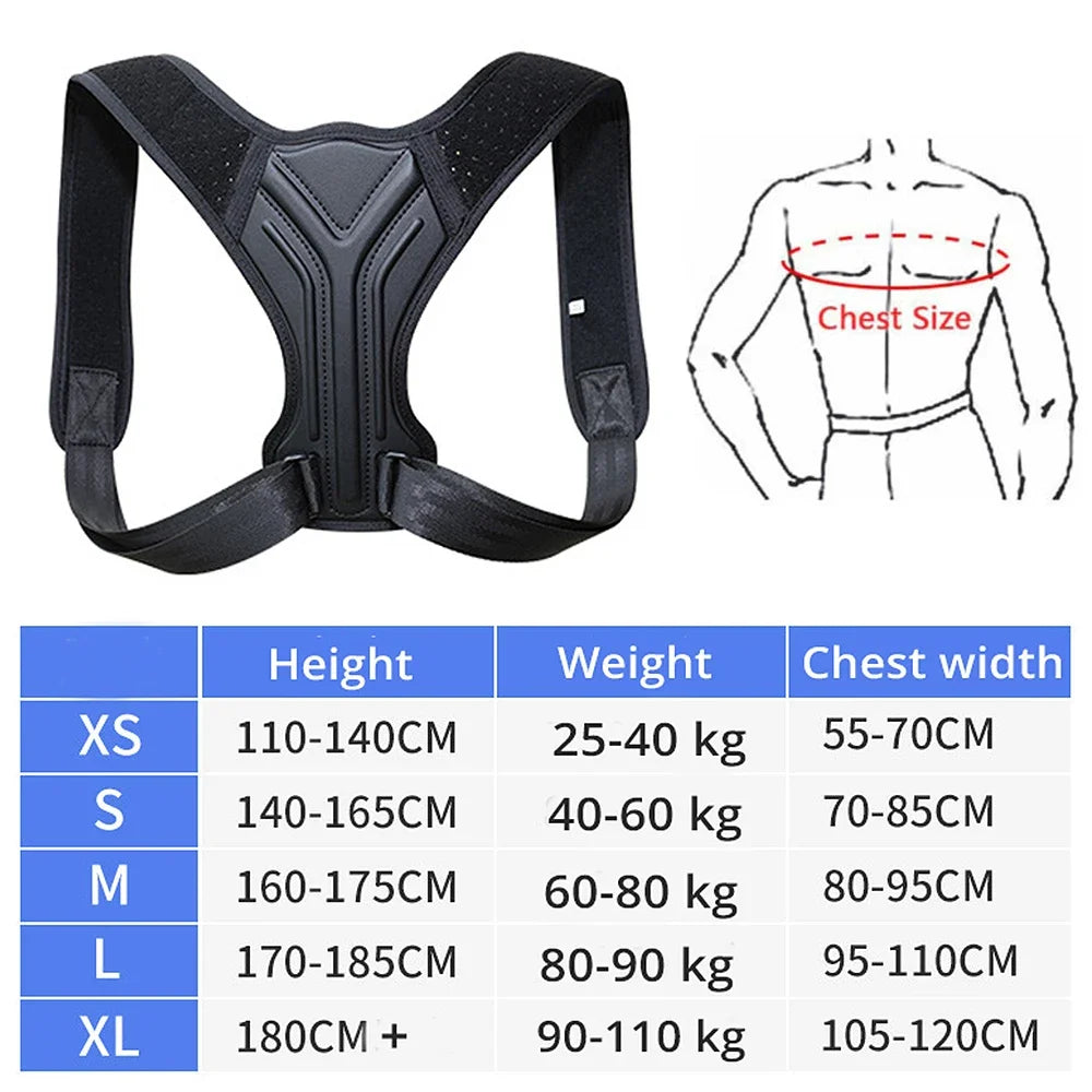 Posture Corrector Belt – Back & Shoulder Support