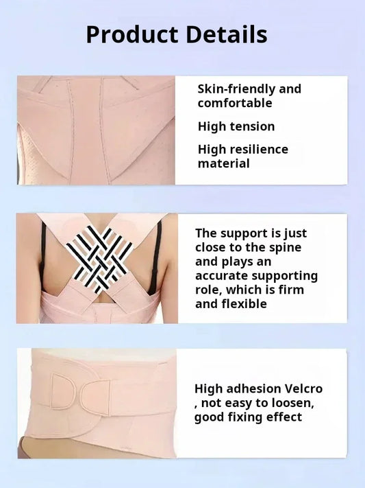 Adjustable Posture Brace – Spine & Shoulder Straightener