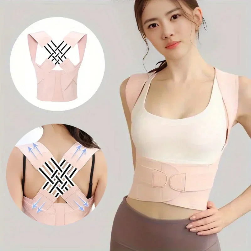 Adjustable Posture Brace – Spine & Shoulder Straightener
