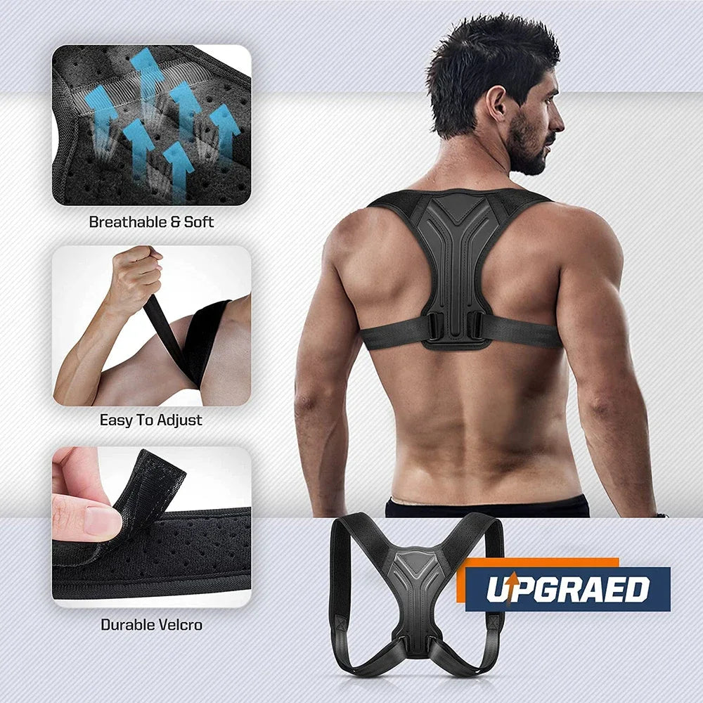 Posture Corrector Belt – Back & Shoulder Support