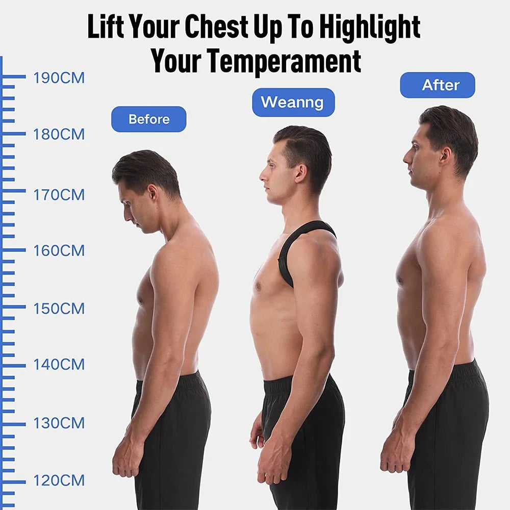 Posture Corrector Belt – Back & Shoulder Support
