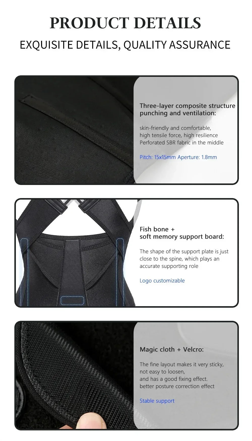 Adjustable Posture Brace – Spine & Shoulder Straightener